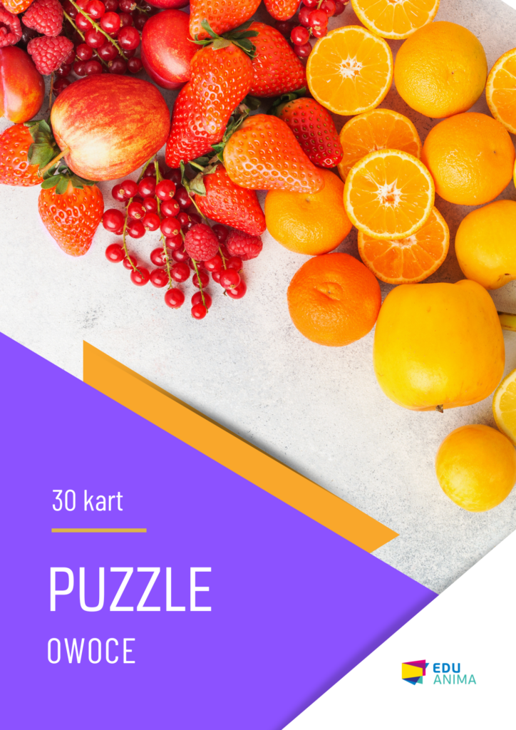 Puzzle „Owoce” PDF